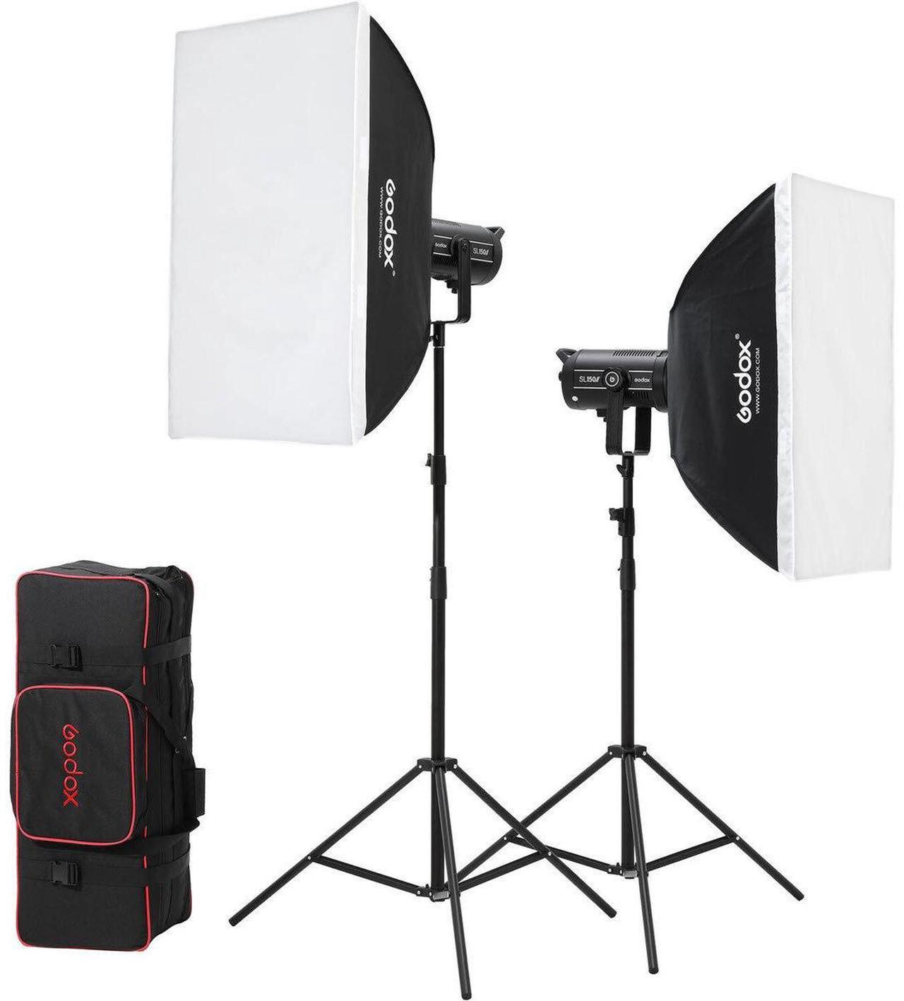 Main image of Godox SL150III SL Series LED Video 2-Light Kit #SL150III KIT