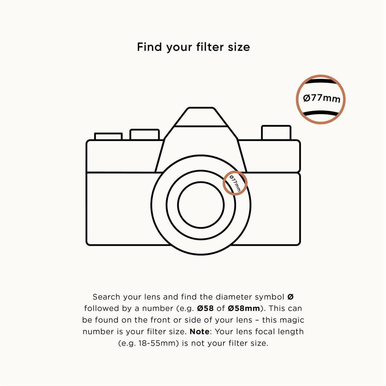 Alt view image 7 of 7 - Urth 46mm Circular Infrared R72 Lens Filter Plus+ #UIRPL46