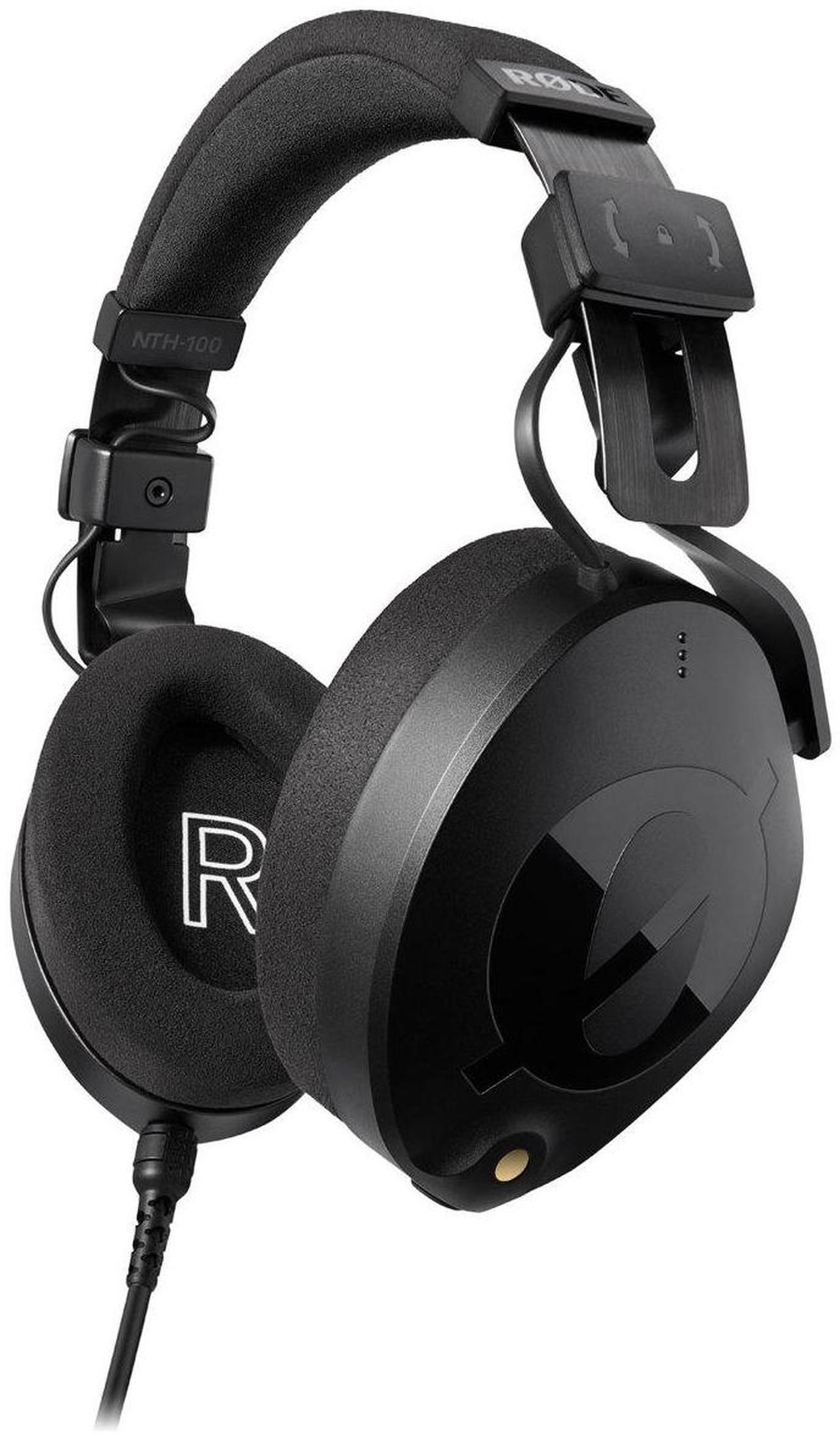 Alt view image 13 of 18 - Rode NTH-100 Professional Closed-Back Over-Ear Headphones (Black)