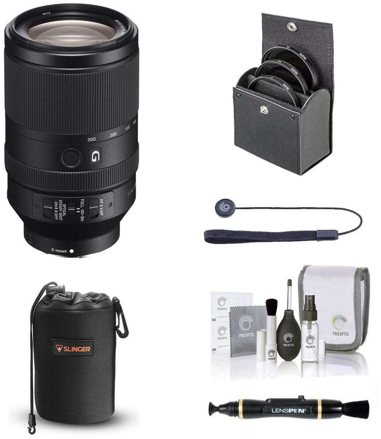 Main image of Sony FE 70-300mm f/4.5-5.6 G OSS Lens for Sony E with Accessories Kit