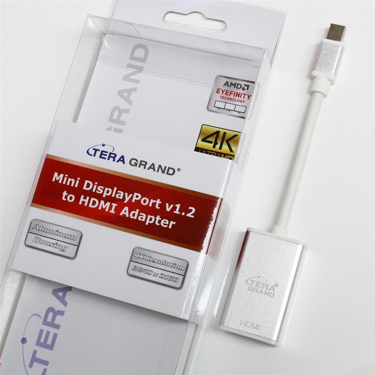 Alt view image 4 of 7 - Tera Grand Mini DisplayPort Version 1.2 to HDMI Adapter, Support 4K Ultra HD/3D