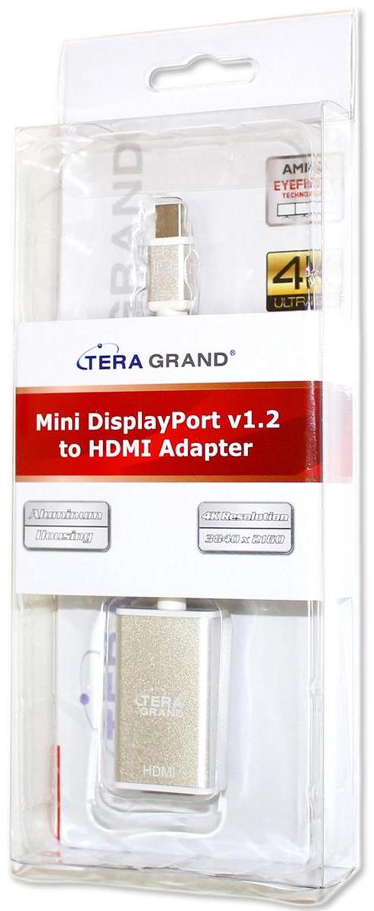 Alt view image 7 of 7 - Tera Grand Mini DisplayPort Version 1.2 to HDMI Adapter, Support 4K Ultra HD/3D