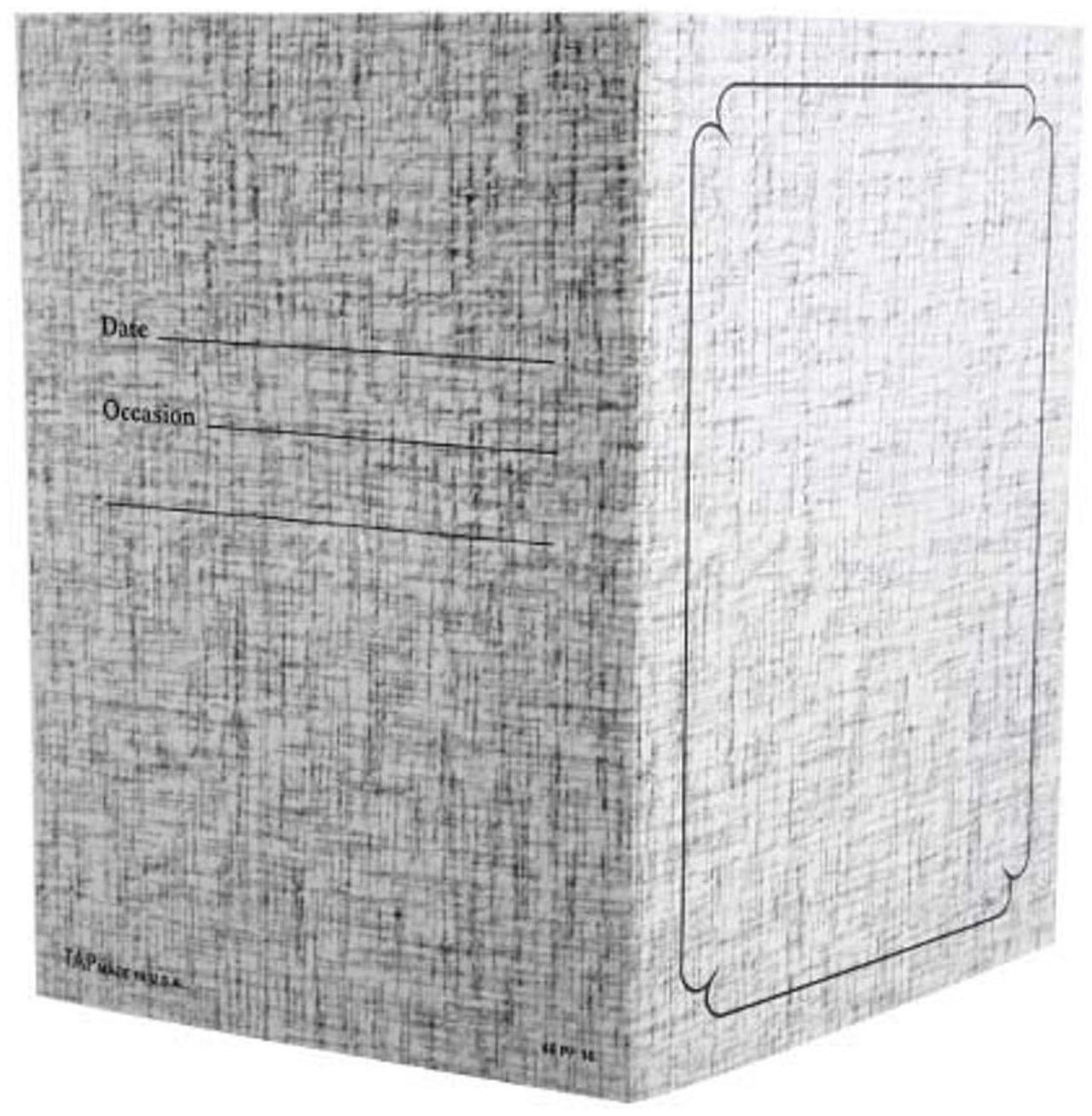 Main image of TAP Picture Folder Frame, Gray, for 5x7" Photo. Vertical (25 Pack) #PFGRF2057