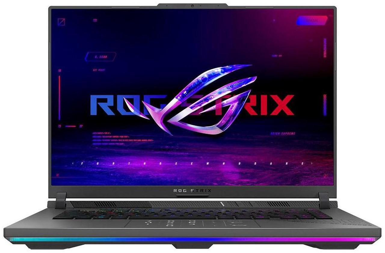 Alt view image 8 of 14 - Asus G614FRDS96 16 inch ROG Strix G16 Gaming Laptop - AMD Ryzen 9 9955HX3D Processor - NVIDIA GeForce RTX 5070 Ti Lapto