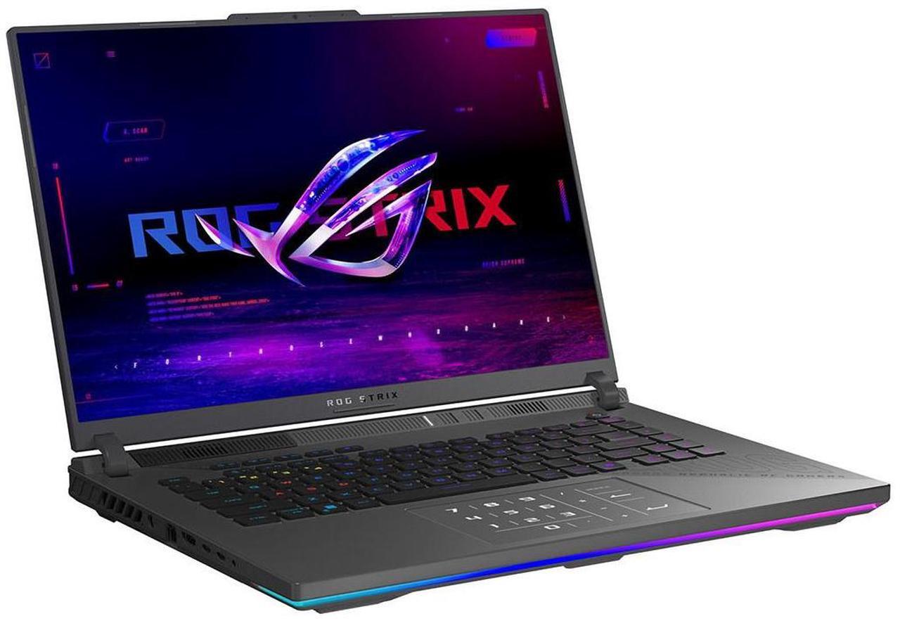 Alt view image 10 of 14 - Asus G614FRDS96 16 inch ROG Strix G16 Gaming Laptop - AMD Ryzen 9 9955HX3D Processor - NVIDIA GeForce RTX 5070 Ti Lapto