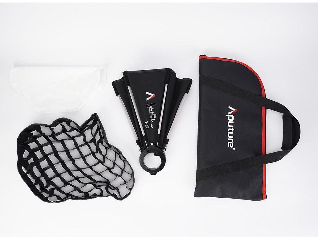 Alt view image 4 of 4 - Aputure Light Dome 40 15.7" Mini Softbox for STORM 80c LED Light #AA07060021