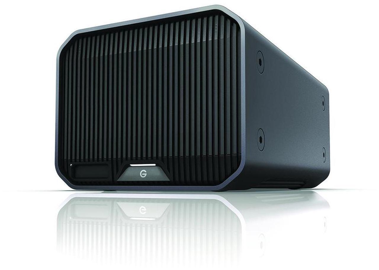 Alt view image 9 of 15 - SanDisk Professional G-Raid Project 2 Enterprise-Class Desktop Hard Drive with Thunderbolt 3 Interface, Pro-Blade SSD Mag Slot, and 510 MBPS Read Speed, 490 MBPS Write Speed (36TB, Space Gray)