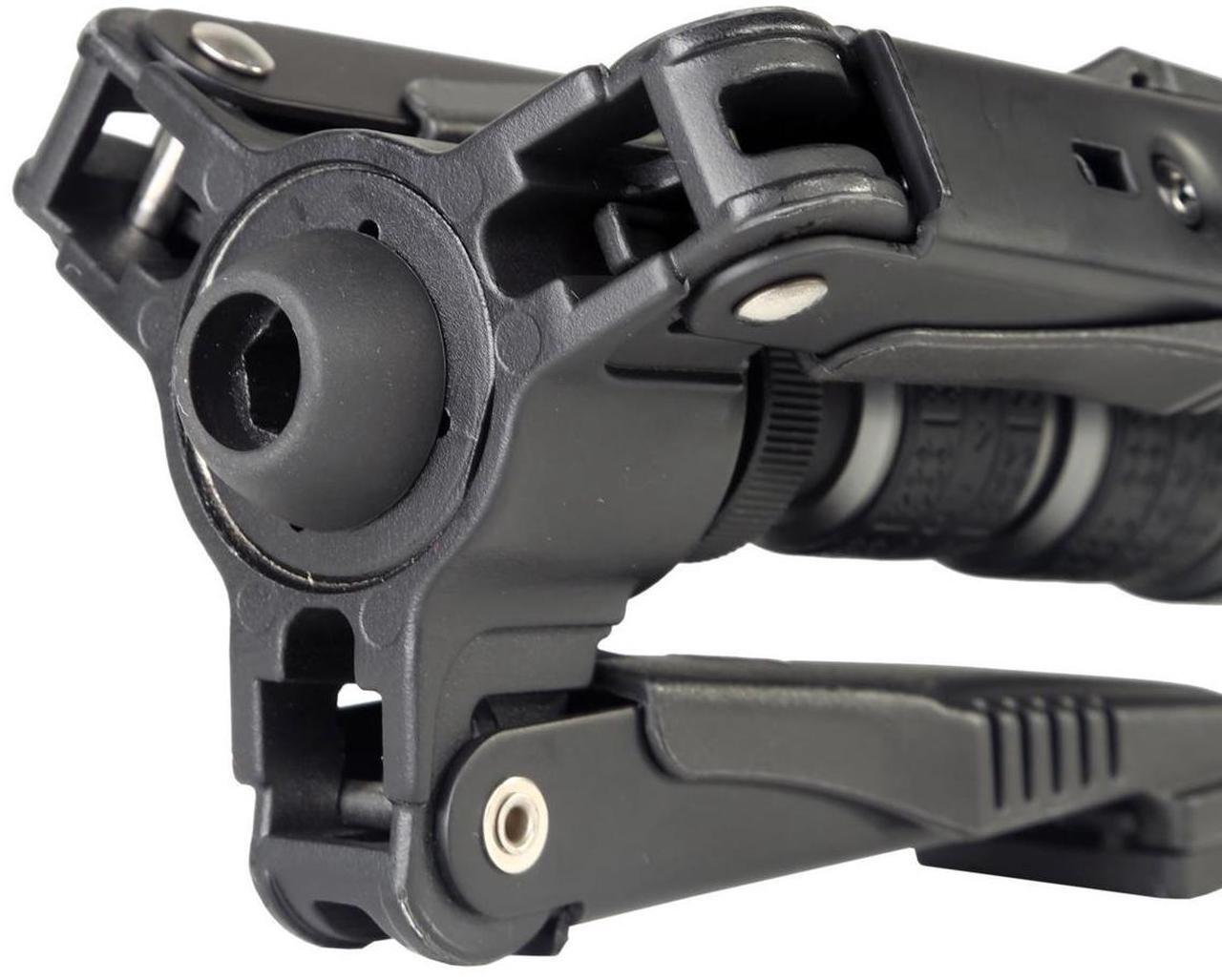 Alt view image 6 of 7 - Vanguard VEO 2S AM-264TR Al Monopod w/ Tri-Feet & Smartphone Connector, 13.2 lbs