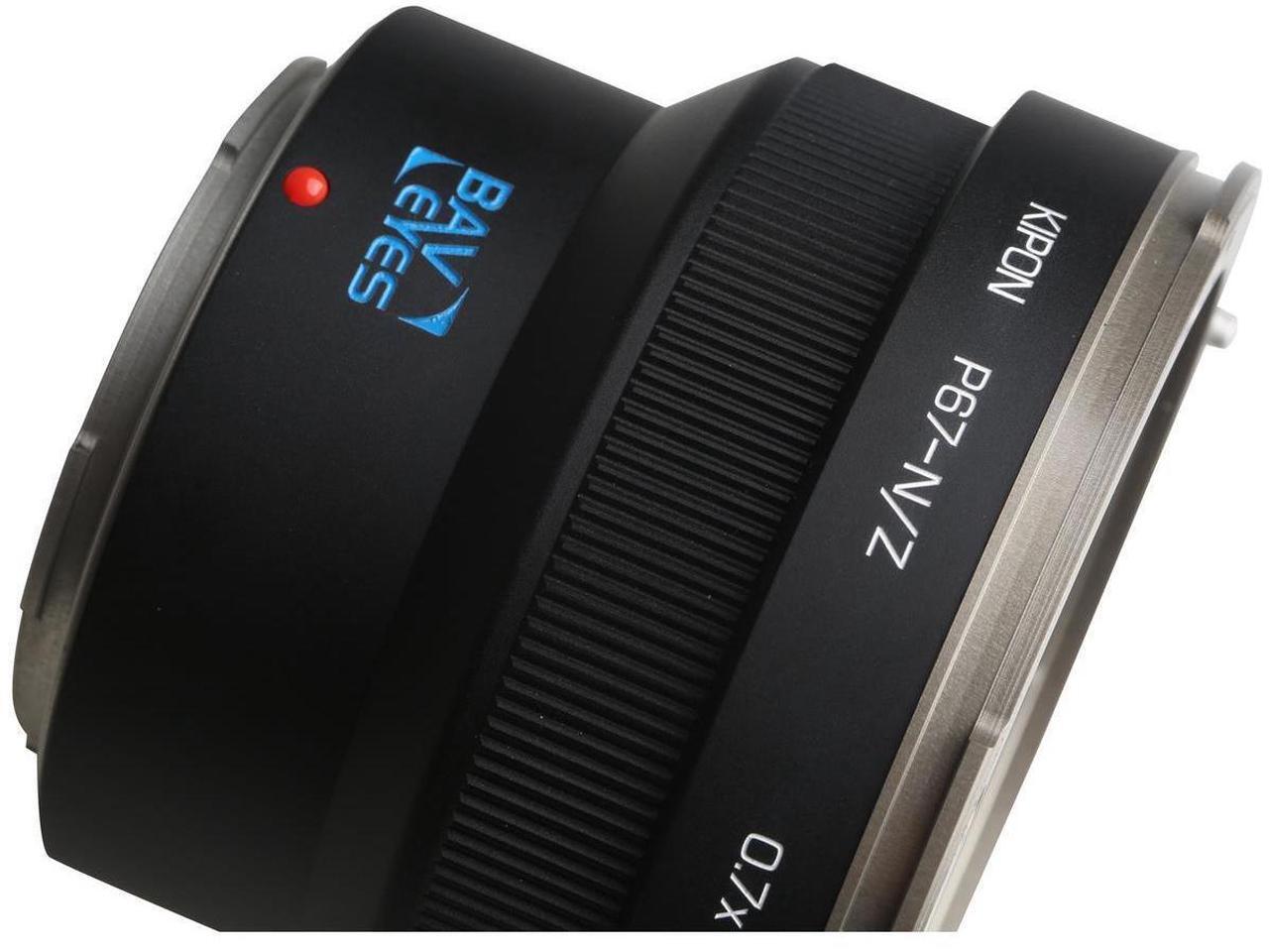 Alt view image 2 of 2 - Kipon Baveyes Adapter for Pentax 67 Mount Lens to Nikon Z Mount Camera