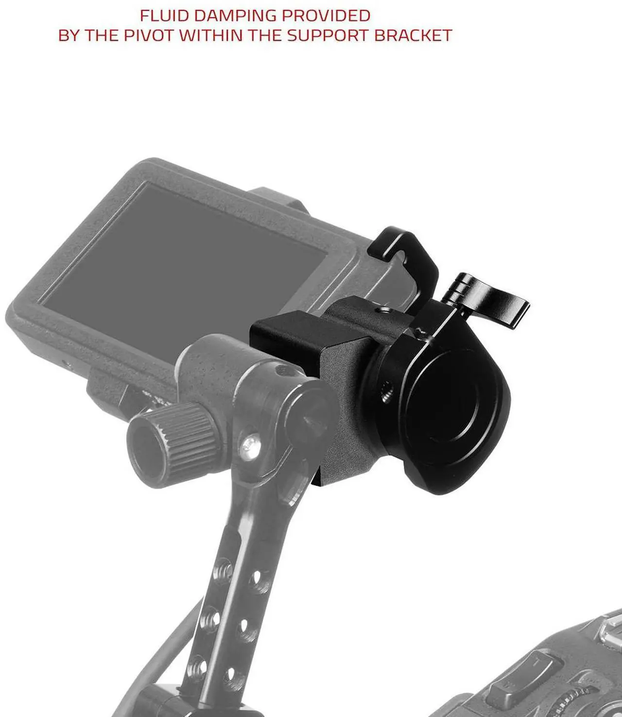 Alt view image 6 of 7 - Shape LCD Monitor Loupe Support for Sony FX6 #FX6LP