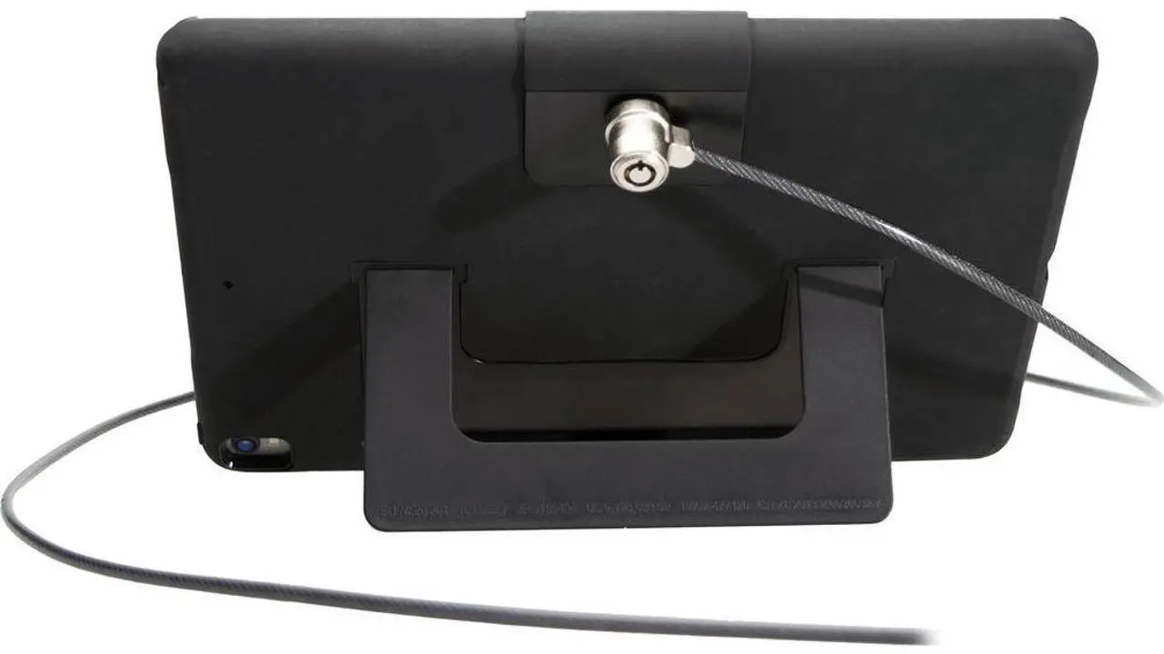 Alt view image 12 of 16 - Security Case with Kickstand and Anti-Theft Cable for iPad Pro 10.5