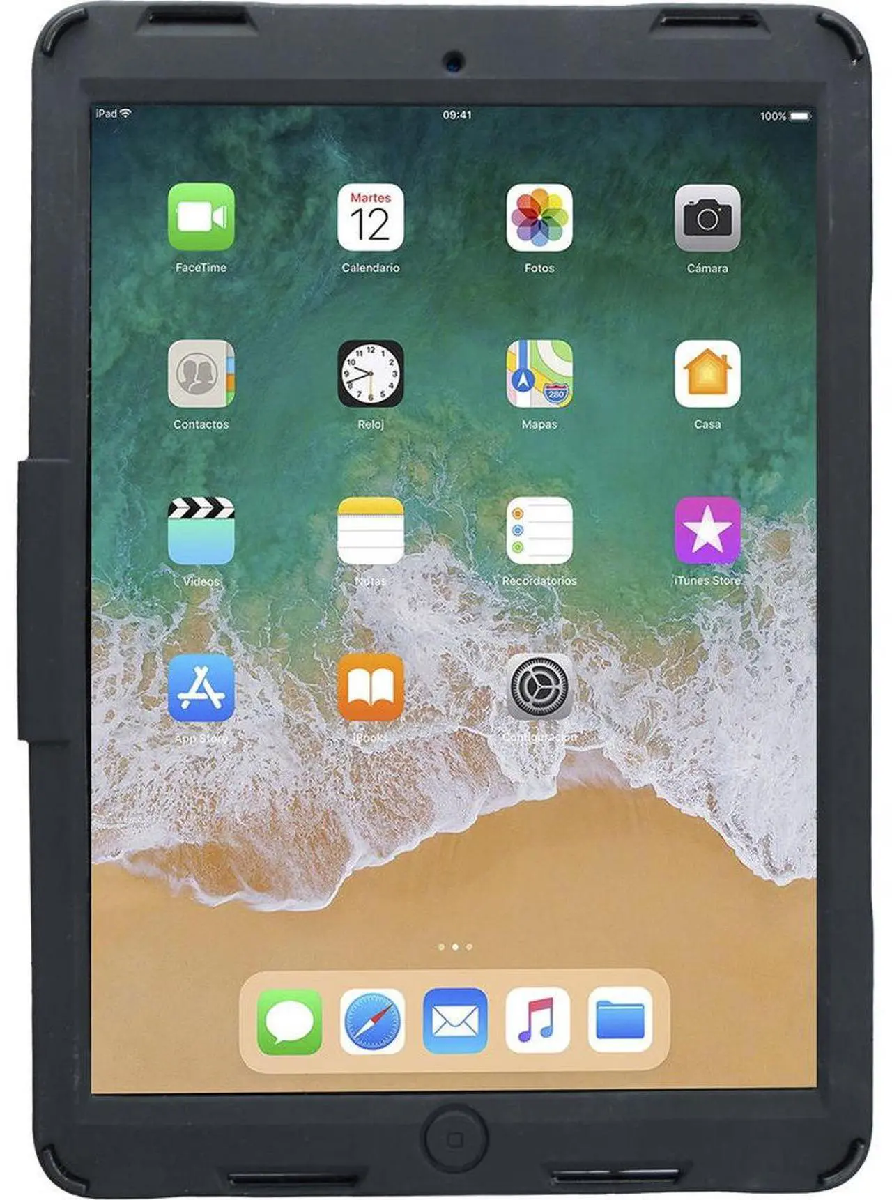 Alt view image 13 of 16 - Security Case with Kickstand and Anti-Theft Cable for iPad Pro 10.5
