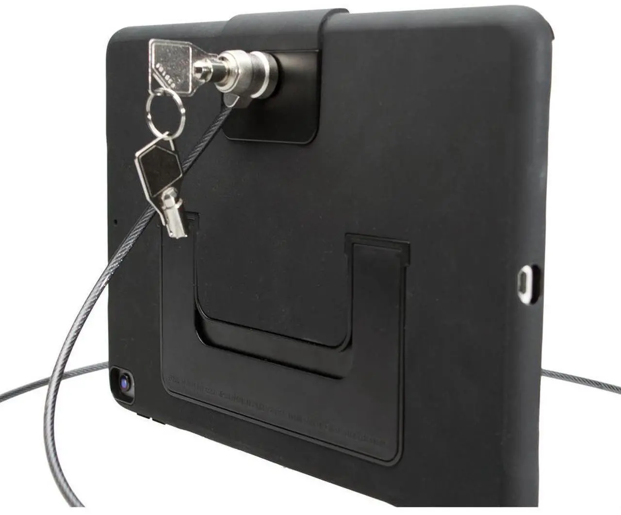 Alt view image 15 of 16 - Security Case with Kickstand and Anti-Theft Cable for iPad Pro 10.5