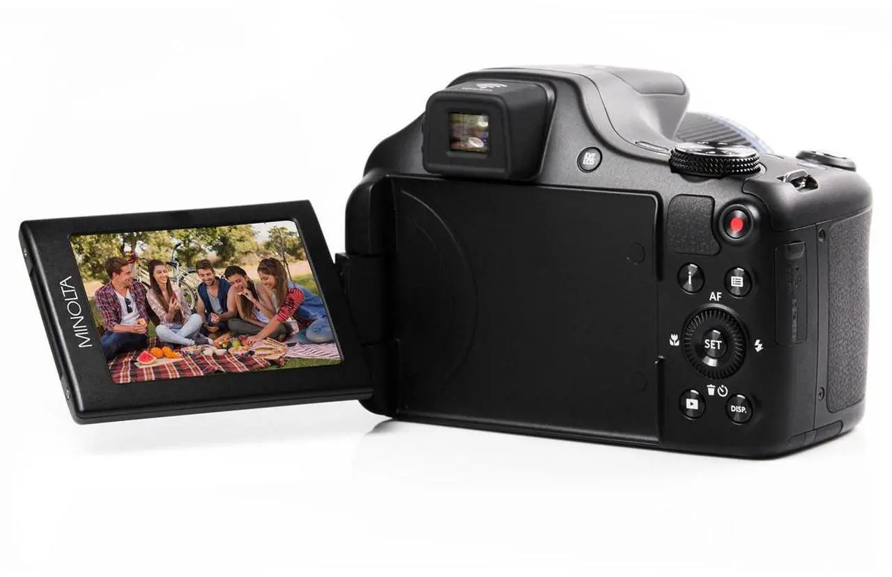 Alt view image 16 of 17 - Minolta MN67Z-BK ProShot Wi-Fi Bridge Camera with 67x Optical Zoom, Black