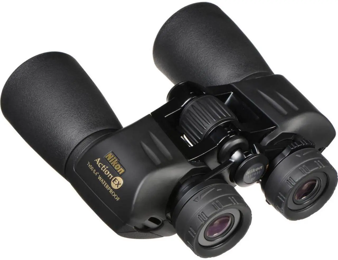 Alt view image 9 of 10 - Nikon Action Extreme 7x50 Porro Prism Waterproof Binoculars, Matte Black