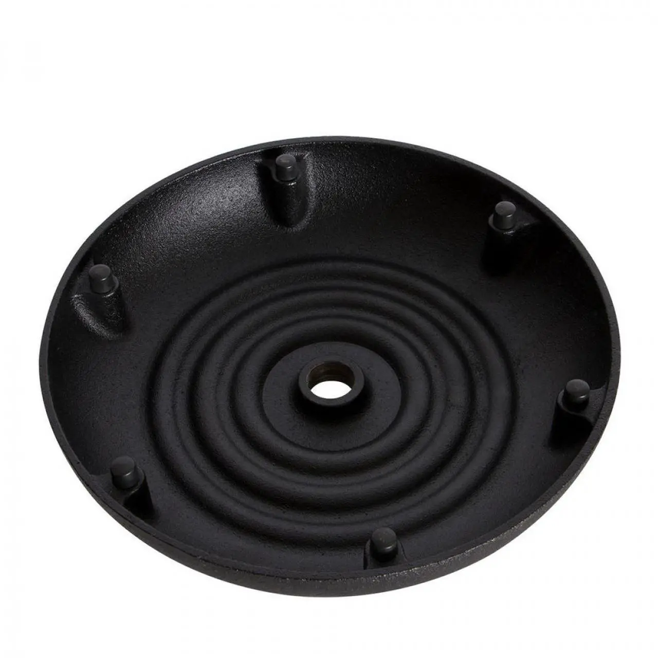 Alt view image 6 of 6 - On-Stage 2 Pack MS7201B Round Base Microphone Stand, Black #MS7201B 2