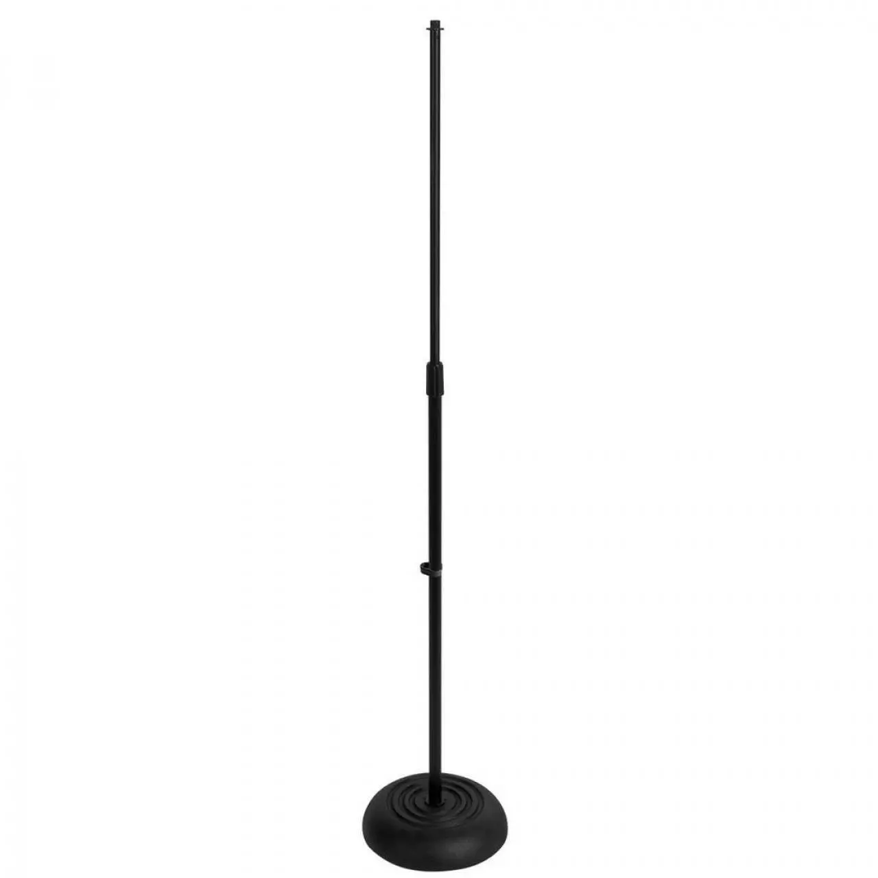 Alt view image 2 of 6 - On-Stage 2 Pack MS7201B Round Base Microphone Stand, Black #MS7201B 2