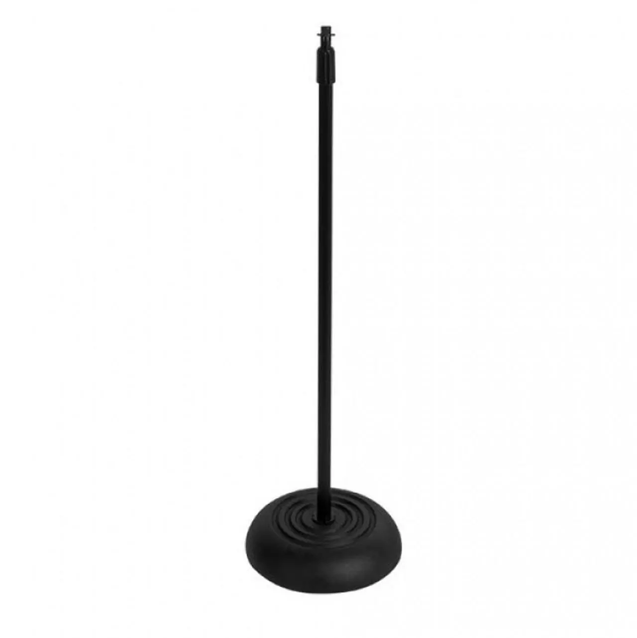 Alt view image 3 of 6 - On-Stage 2 Pack MS7201B Round Base Microphone Stand, Black #MS7201B 2