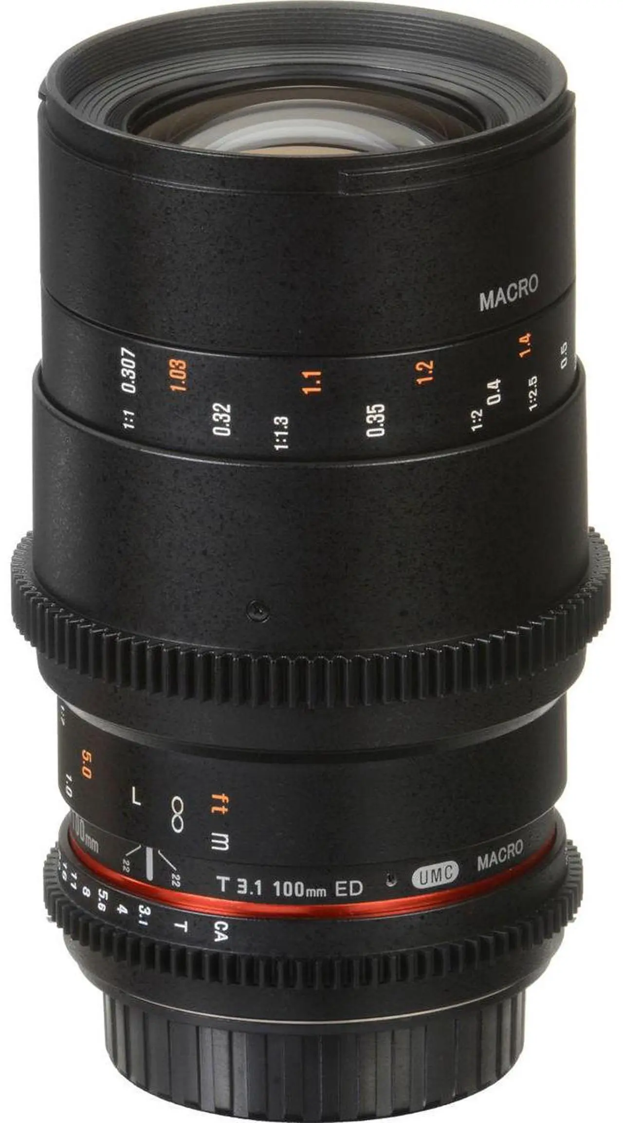Alt view image 7 of 7 - Rokinon 100mm T3.1 Macro Cine DS Lens for Micro Four Thirds