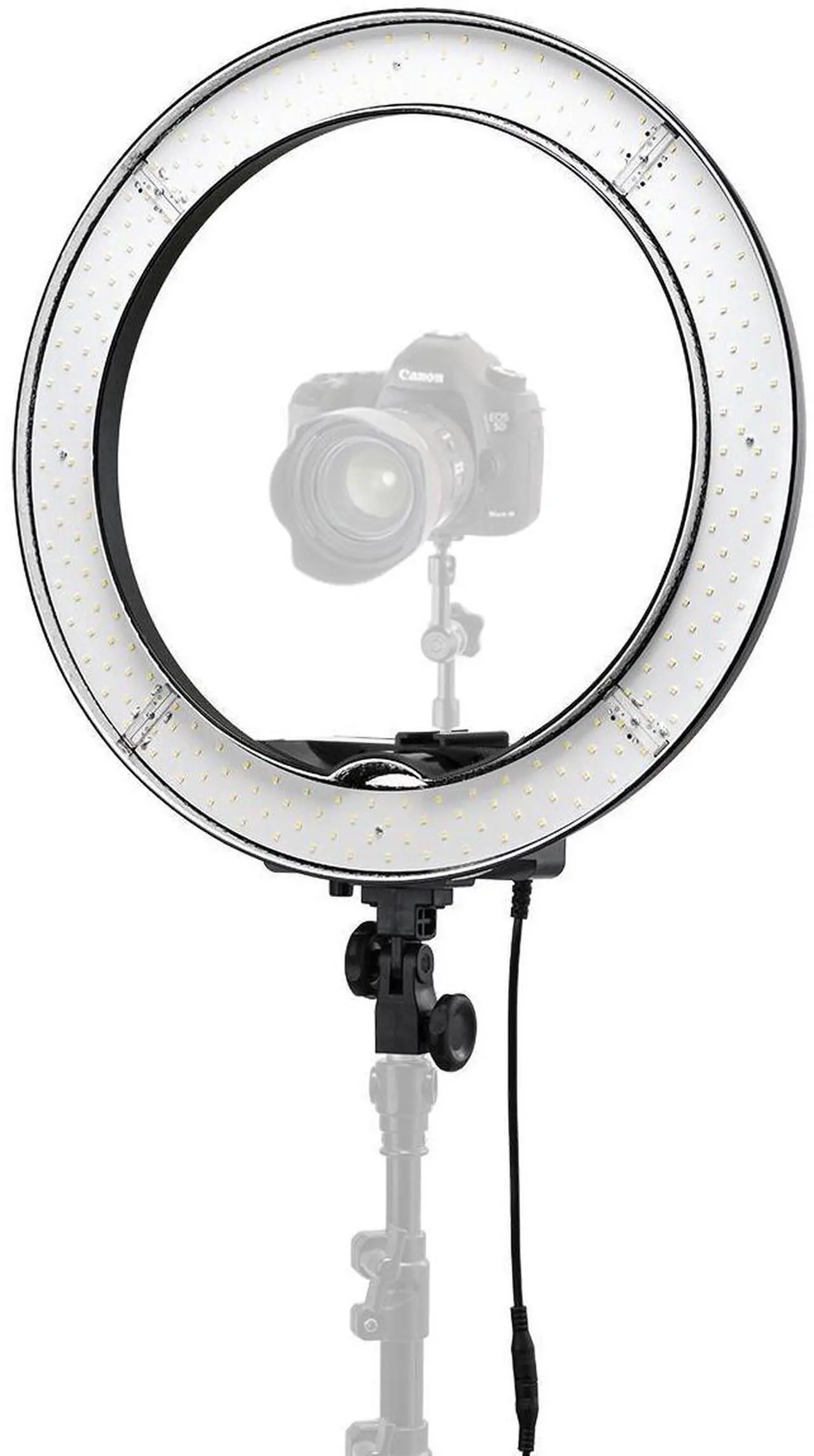 Main image of Flashpoint Flashpoint Photo/Video 13 Inch Dimmable LED 42W 5500K AC Powered Light Ring with Bag For, Makeup - Live Streaming & YouTube Video - Photography