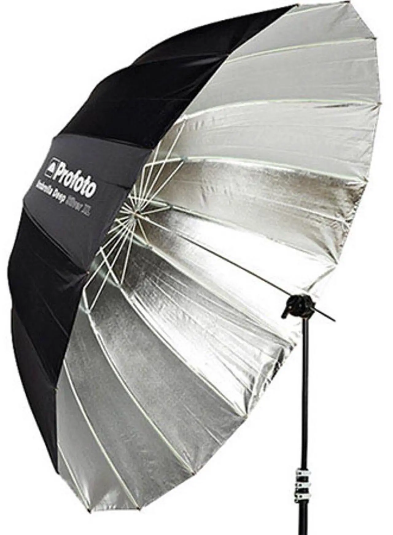 Alt view image 13 of 13 - Profoto Deep Silver Umbrella, XL, 65" (165cm) #100981
