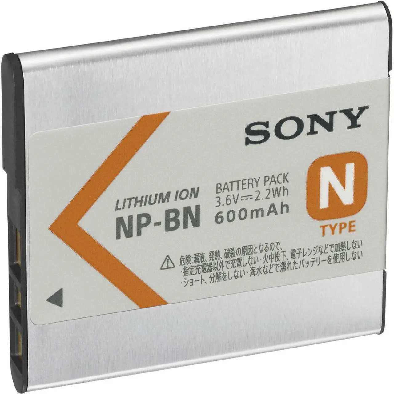 Alt view image 5 of 8 - Sony NP-BN N-Series Rechargeable Battery Pack for Cameras (3.6V, 600mAh, 2.2Wh)