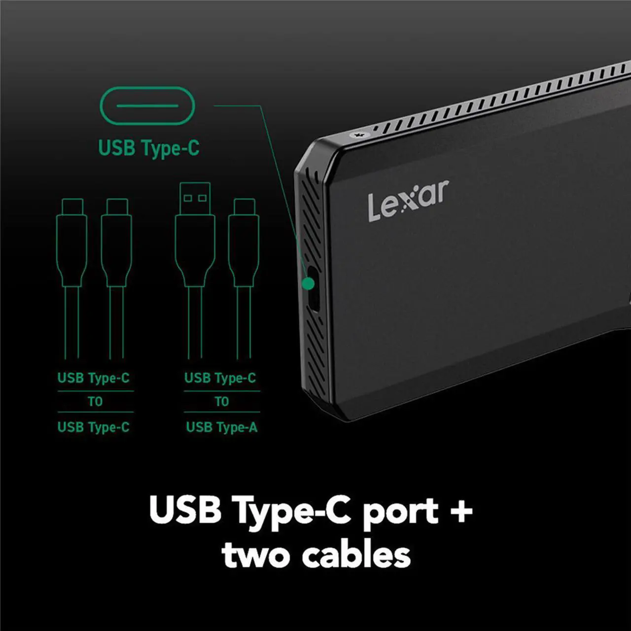 Alt view image 2 of 7 - Lexar 4TB Professional SL600 USB 3.2 Gen 2x2 Portable SSD  LSL600X004T-RNBNG