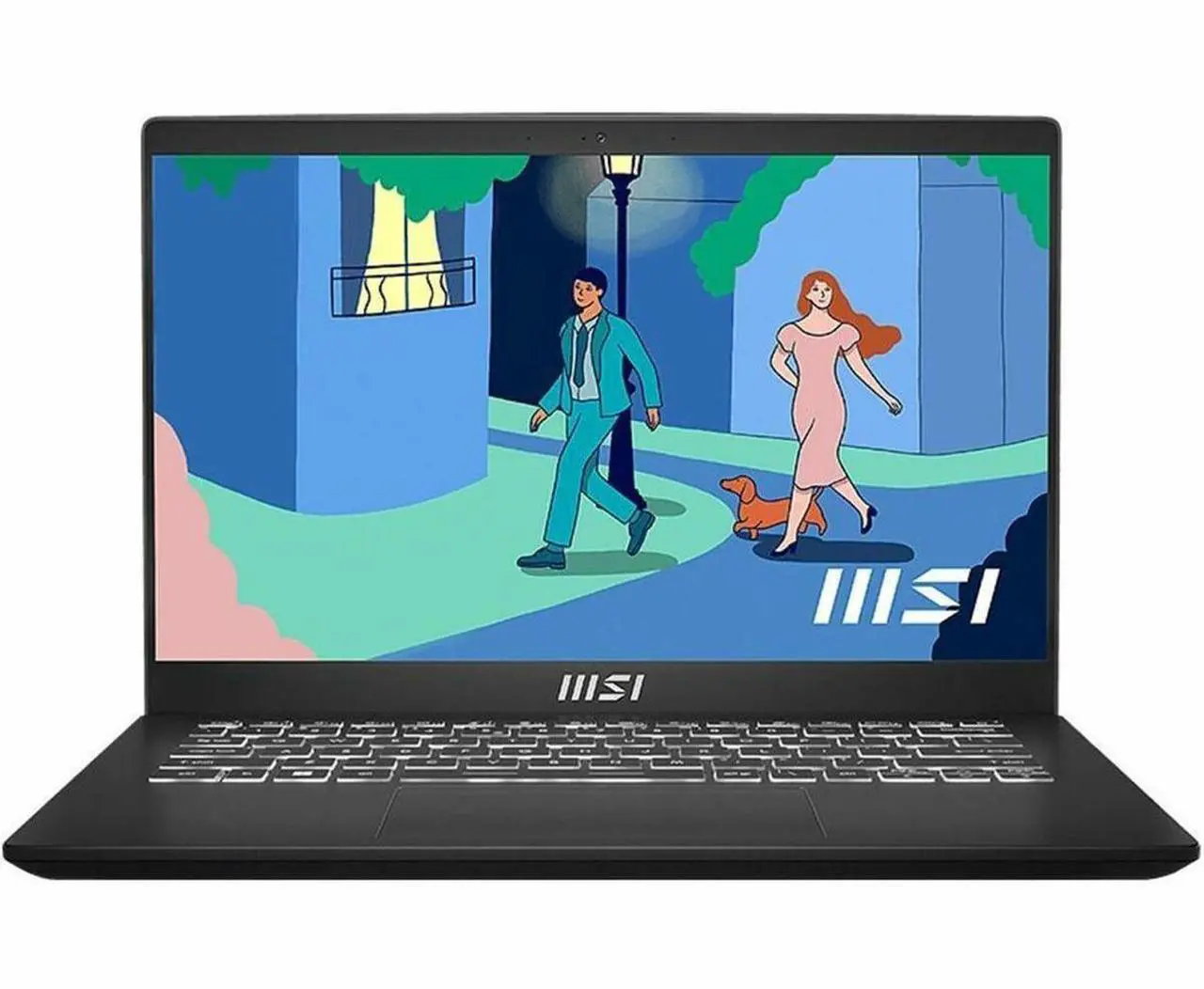 Alt view image 15 of 19 - MSI Modern 14 C7M, Laptop, Black, 14" 60Hz, AMD Ryzen 7 7730U, UMA Graphics, 16 GB Memory, 512 GB SSD, Win 11 Pro, 3 Year Warranty - Intel Chip - 1920 x 1080 - Windows 11 Pro - AMD Radeon Graphic