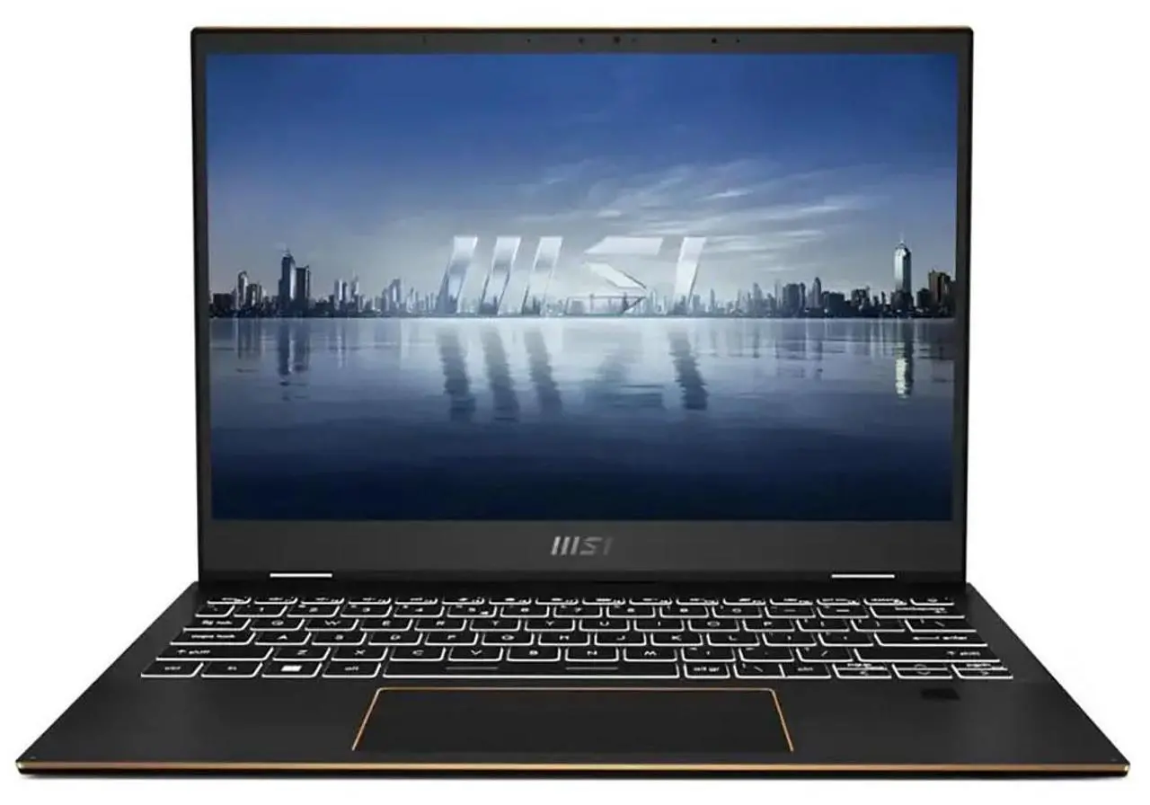 Alt view image 2 of 20 - MSI Summit E13 Flip EVO 2-in-1 Convertible Laptop (A13MT-234US) Intel Core i7-1360P, 32GB RAM, 1TB SSD, 13.4-inch FHD 1920x1200 Touch Panel, Win11 Home, Webcam, Backlit KB, MicroSD Reader