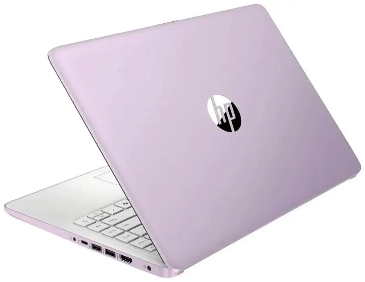 Alt view image 2 of 5 - HP 14-dq3140nr 14" HD Laptop, Intel Celeron N4500 1.1GHz, 4GB RAM, 64GB eMMC, Windows 11 Home S Mode, Honey Lavender