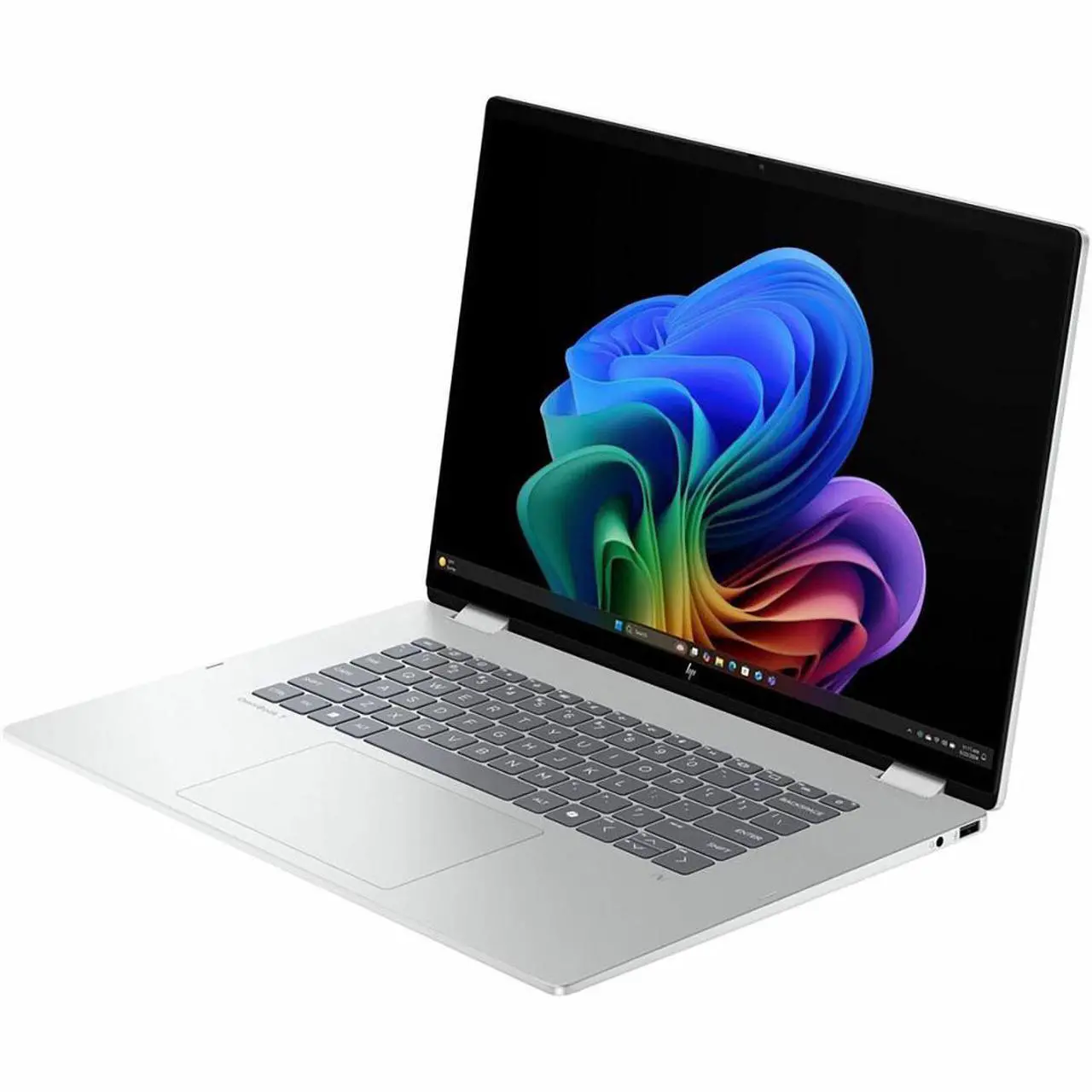 Alt view image 2 of 8 - HP OmniBook 7 Flip NGAI 16-au0000nr 16" WUXGA 2-in-1 Touchscreen Laptop, Intel Core Ultra 7 256V 2.2GHz, 16GB RAM, 512GB SSD, Windows 11 Home, Glacier Silver