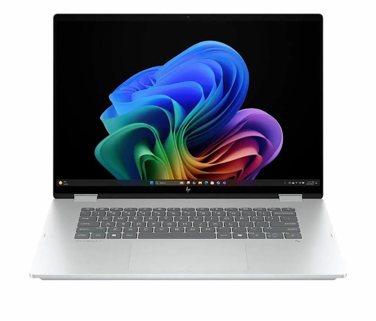 Main image of HP OmniBook 7 Flip NGAI 16-au0000nr 16" WUXGA 2-in-1 Touchscreen Laptop, Intel Core Ultra 7 256V 2.2GHz, 16GB RAM, 512GB SSD, Windows 11 Home, Glacier Silver