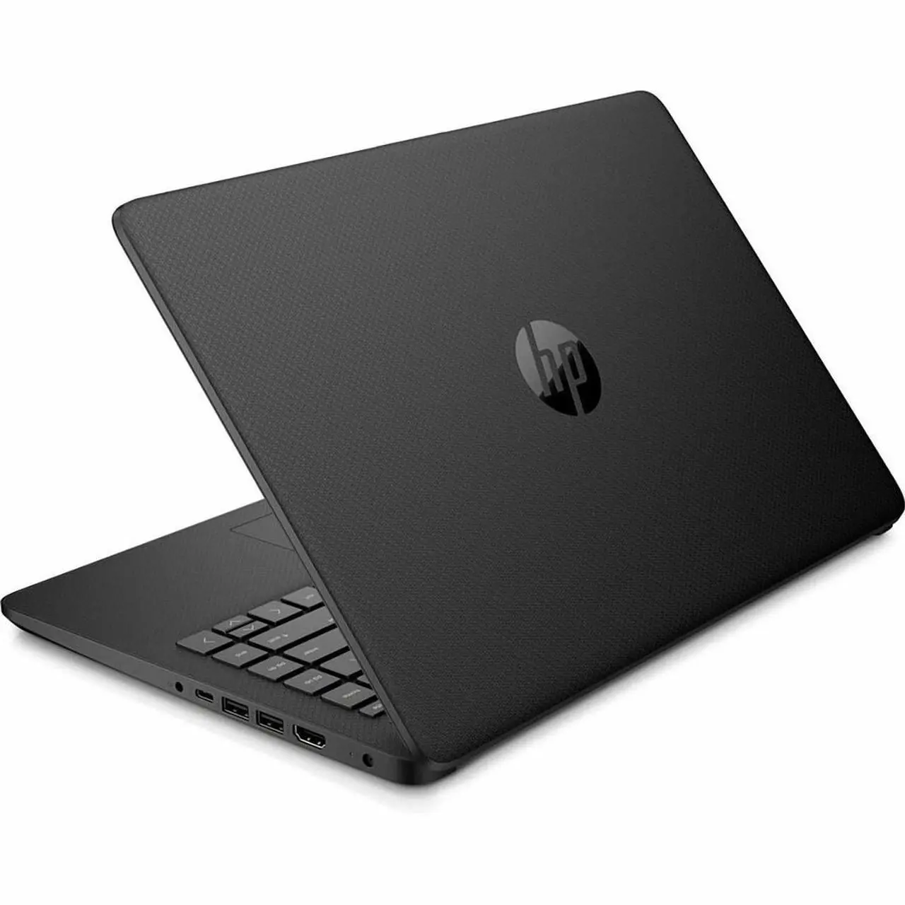 Alt view image 2 of 7 - HP 14-dq3210nr 14" HD Touchscreen Laptop, Intel Celeron N4500 1.1GHz, 4GB RAM, 64GB eMMC, Windows 11 Home S Mode, Jet Black