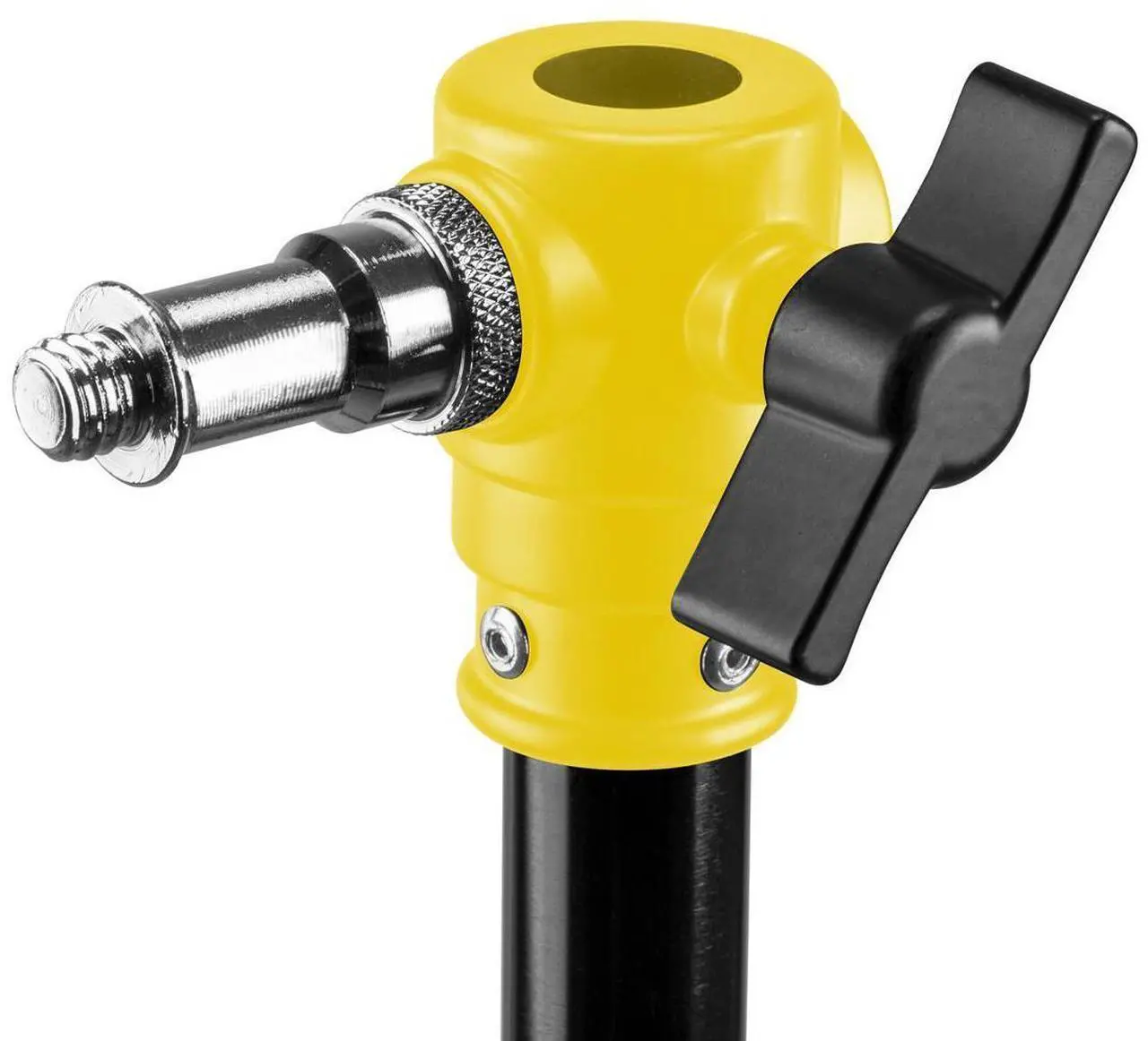 Alt view image 5 of 7 - Flashpoint Pro Air-Cushioned Heavy-Duty Light Stand (Yellow, 9.5') #FP-S-9-YL