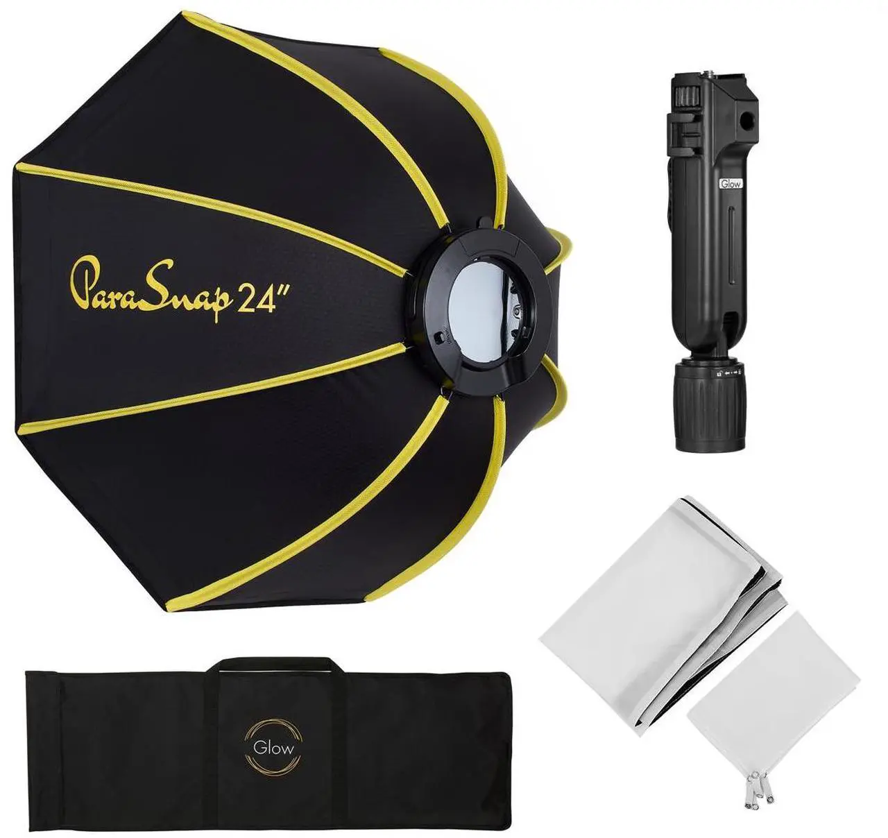 Alt view image 6 of 6 - Flashpoint Zoom Li-on X PRO R2 TTL Flash With Parasnap 24" Softbox For OM