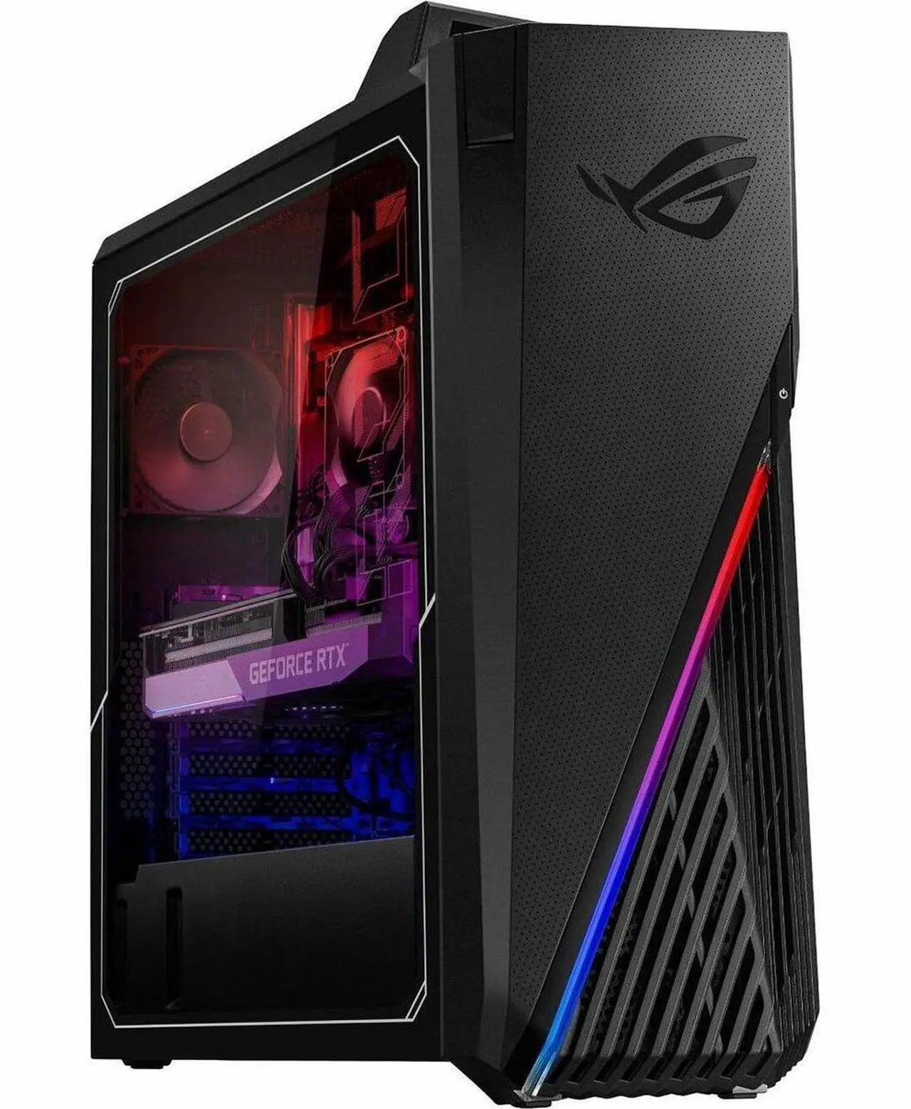 Alt view image 14 of 20 - ASUS ROG Strix G15 Gaming Desktop AMD Ryzen 7 7700X 16GB RAM 1TB SSD NVIDIA GeForce RTX 4060Ti 8GB Star Black - AMD Ryzen 7 7700X (Octa-Core) - NVIDIA GeForce RTX 4060 Ti - 8GB RAM - 1TB SSD - Include