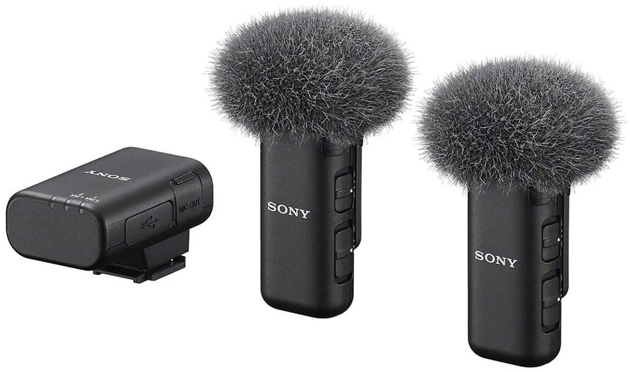 Alt view image 8 of 14 - Sony ECM-W3 2-Person Wireless Microphone System with Multi Interface Shoe