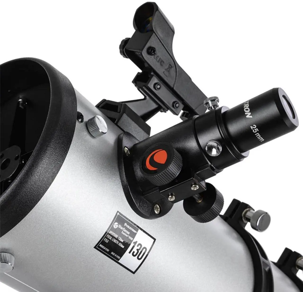 Alt view image 12 of 14 - Celestron Starsense Explorer 130mm Tabletop Dobsonian Telescope