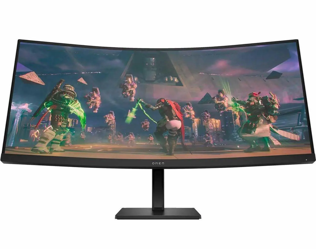 Alt view image 16 of 20 - OMEN by HP 34 inch WQHD 165Hz Curved Gaming Monitor - OMEN 34c 34" WQHD (3440 x