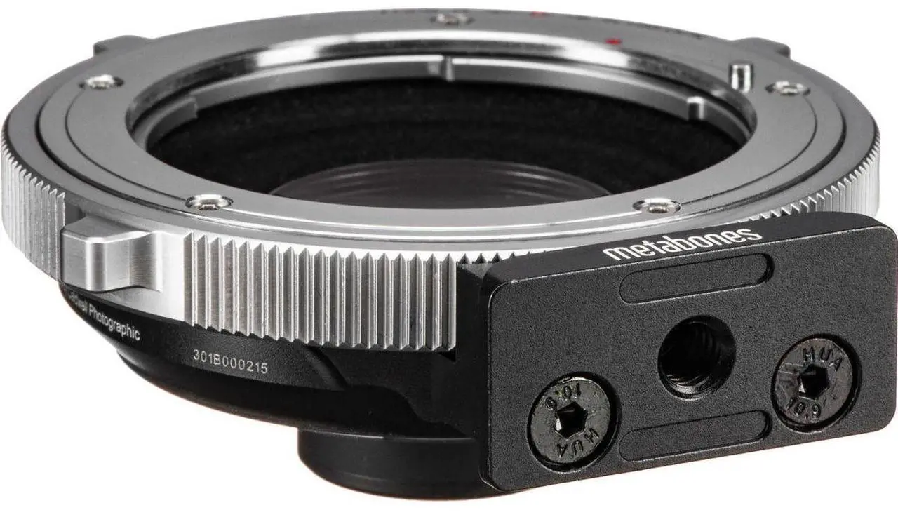 Alt view image 4 of 5 - Metabones T CINE Speed Booster XL 0.64x Adapter, Canon EF Lens to BMPCC4K Camera