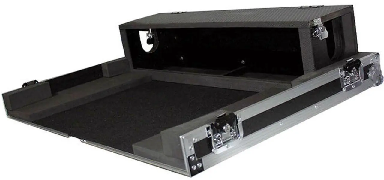 Alt view image 2 of 9 - ProX XS-YMTF3 ATA-300 Style Gig Ready Flight Road Case with Doghouse and Wheels for Yamaha TF3 Studio Mixer Console