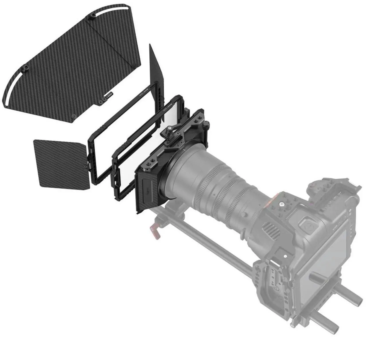 Alt view image 3 of 7 - SmallRig Mini Matte Box Pro for Mirrorless Camera