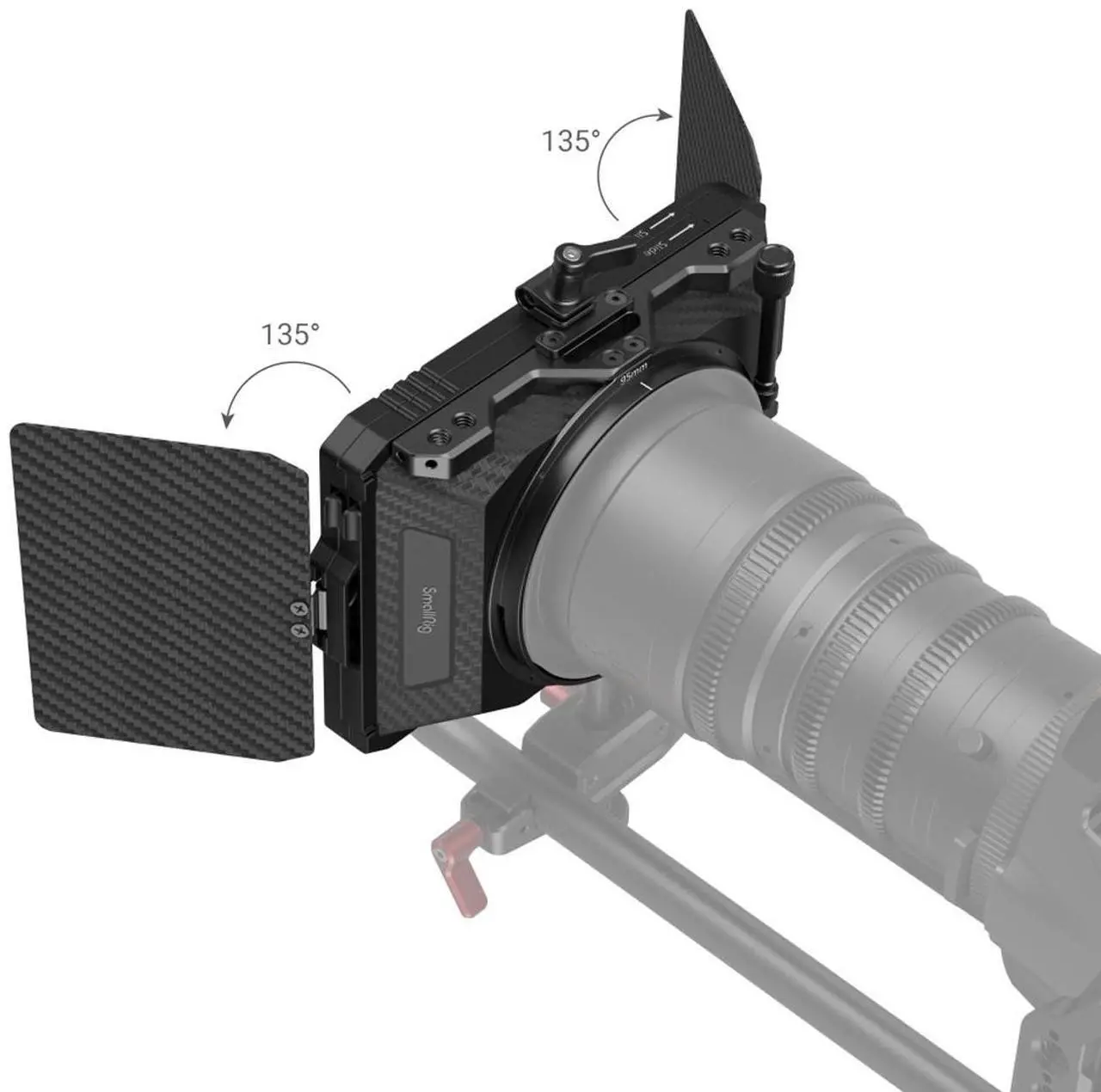 Alt view image 6 of 7 - SmallRig Mini Matte Box Pro for Mirrorless Camera