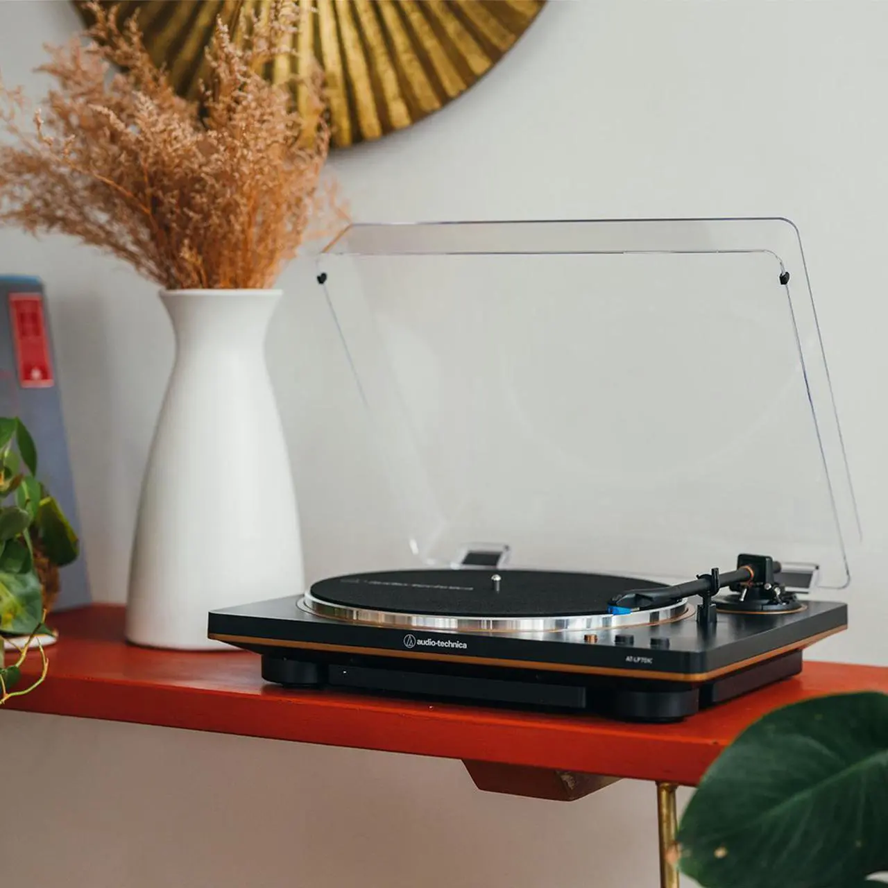 Alt view image 20 of 20 - Audio Technica AT-LP70X-BZ Automatic Belt Drive Turntable - Black/Bronze (2024)