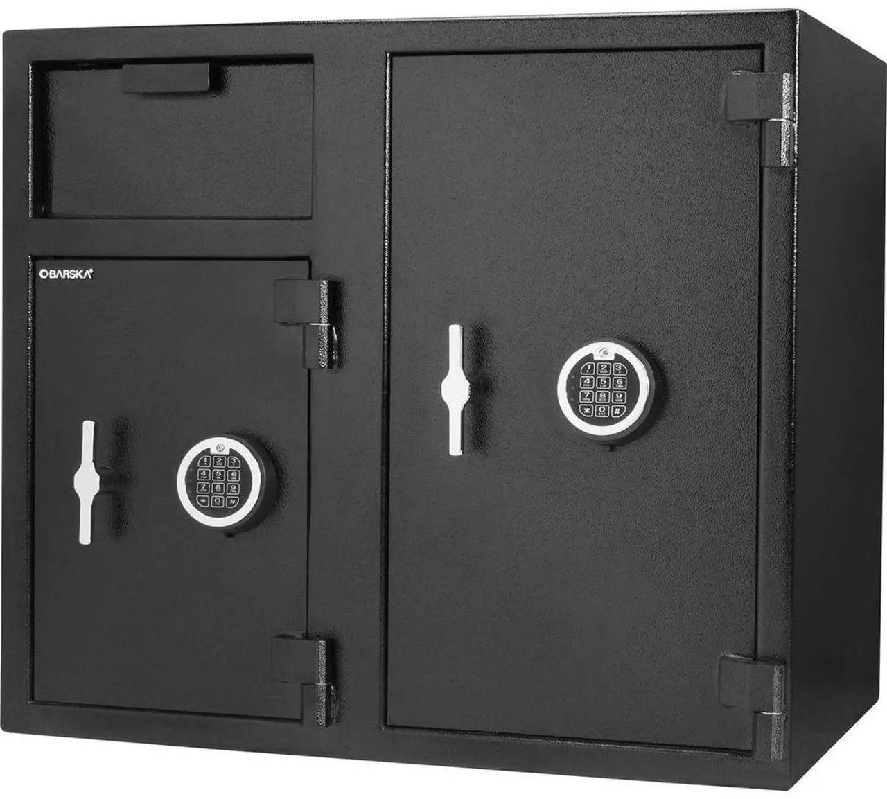 Main image of Barska 2.58/4.68 Cubic Foot Two Lock Keypad Depository Safe
