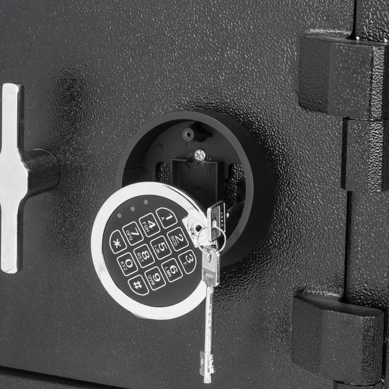 Alt view image 5 of 5 - Barska 2.58/4.68 Cubic Foot Two Lock Keypad Depository Safe
