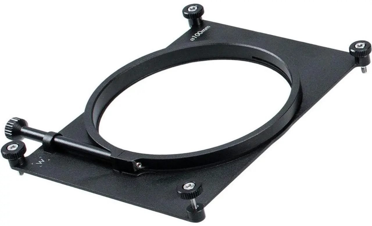 Alt view image 2 of 2 - Wooden Camera 100mm Clamp-On Back for Zip Box Pro 4x5.65" Matte Box