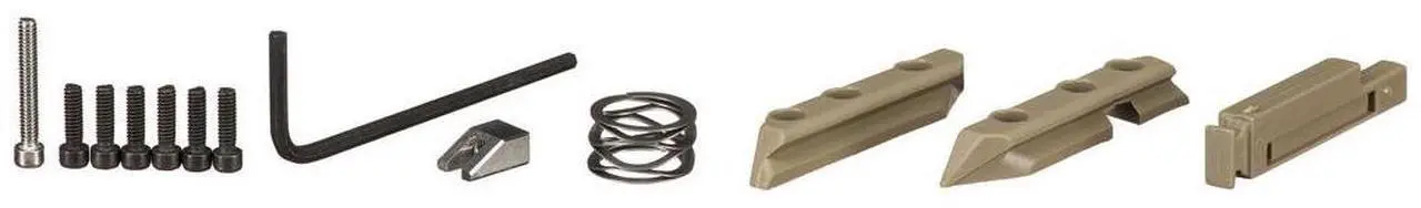 Main image of SureFire Z89 X300 Mount Parts Kit, Tan