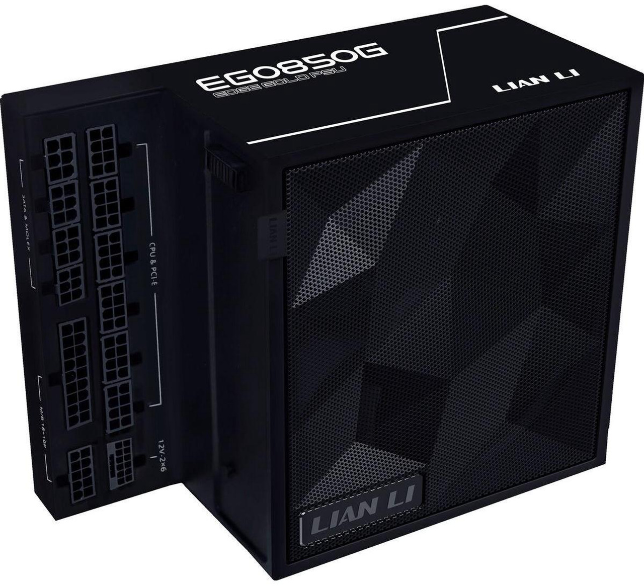 Open Box: Lian Li EDGE850W Fully Modular Low-Noise ATX Power Supply - ATX 3.1 & PCIE 5.1 Compliant - Cybenetics Gold Efficiency - 12V-2x6 Cable - L-Shape Design - Without USB/Fan Hub - Black (EG0850G.B) - Newegg.ca - Open Box condition - Image 23
