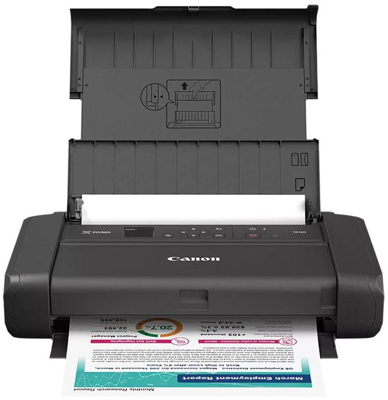 Open Box: Canon PIXMA TR160 Portable Wired/Wireless Inkjet Printer - Color - Newegg.com - Open Box condition - Image 18
